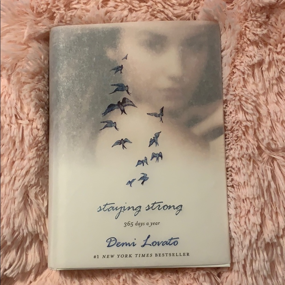 ‼️FINAL PRICE‼️Demi Lovato’s Book- Staying Strong 365 Days A Year